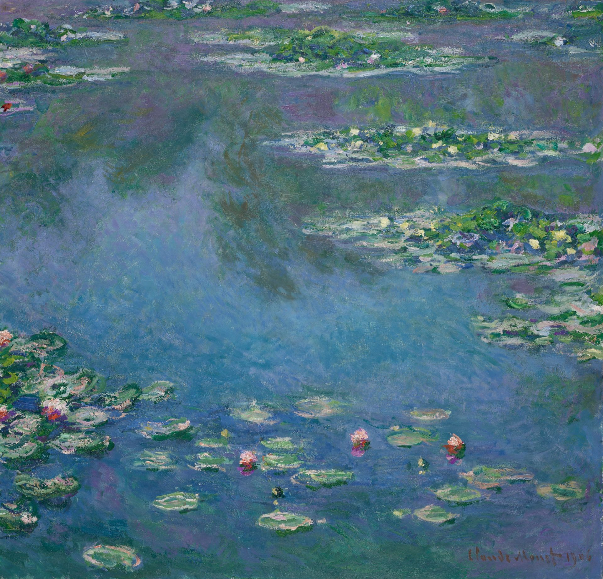 Claude Monet - 1933.1157 - Water Lilies 